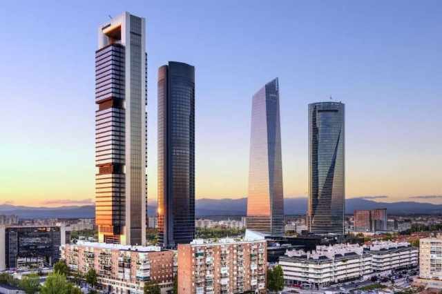 Foto: skyline de las Cuatro Torres, Madrid